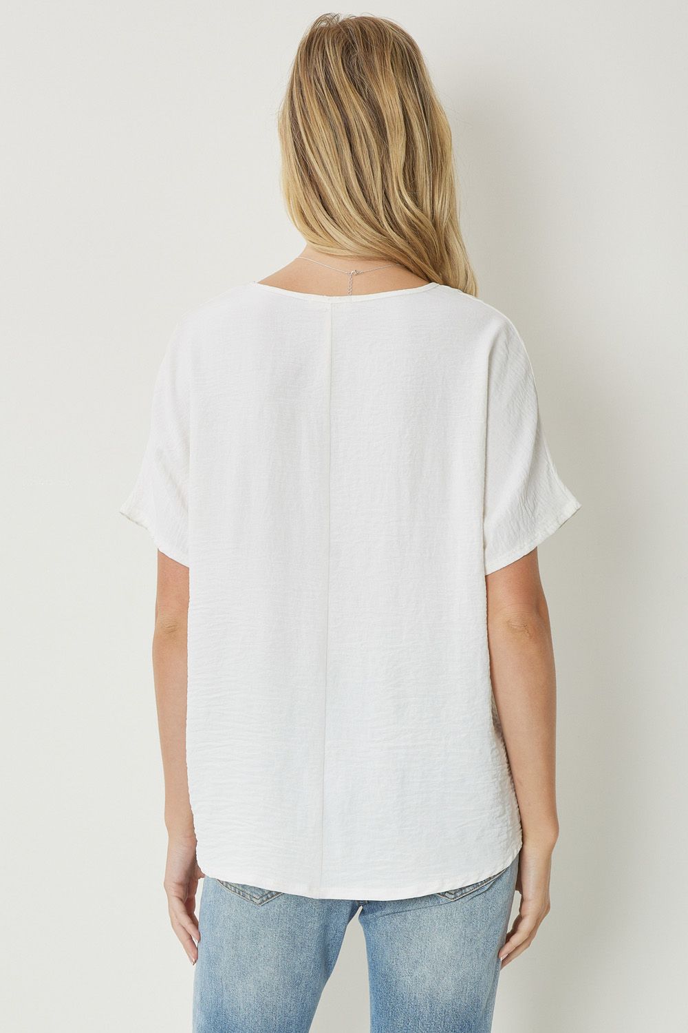 Anytime, Anywhere Top in Off White
