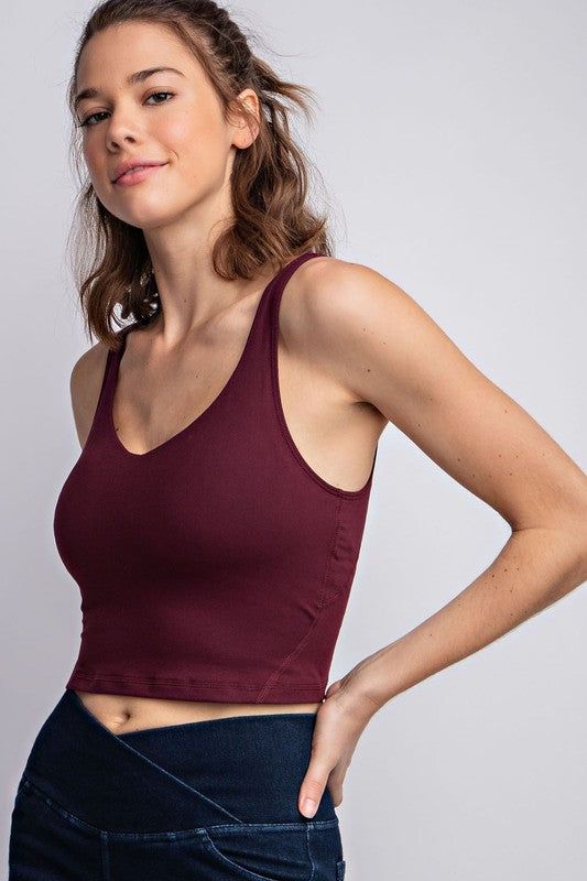 Butter Soft Cami in Cassis