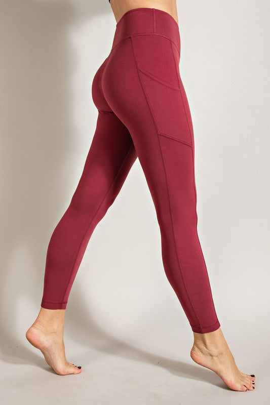 BUTTER LEGGINGS WITH SIDE POCKETS