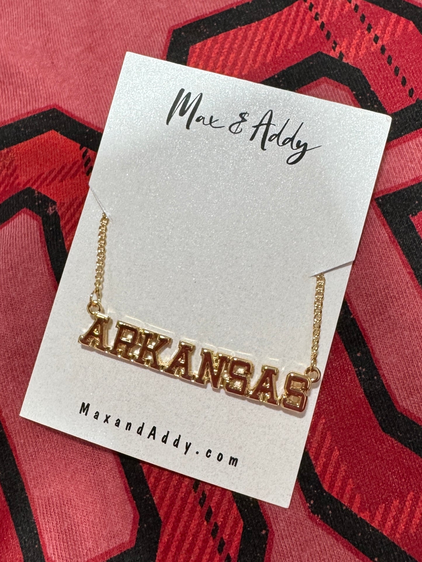 Arkansas Necklace in Gold