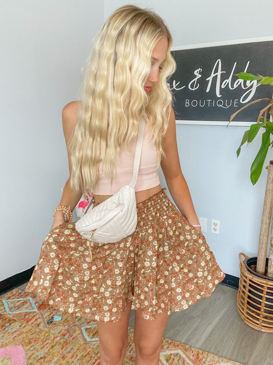 Wildflower Smocked Shorts