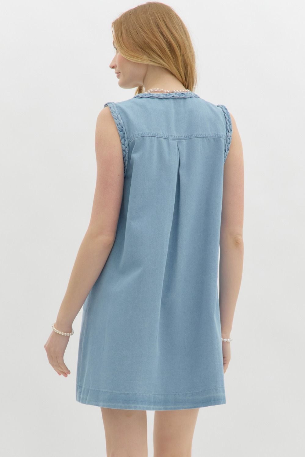 The Braided Babe Denim Dress