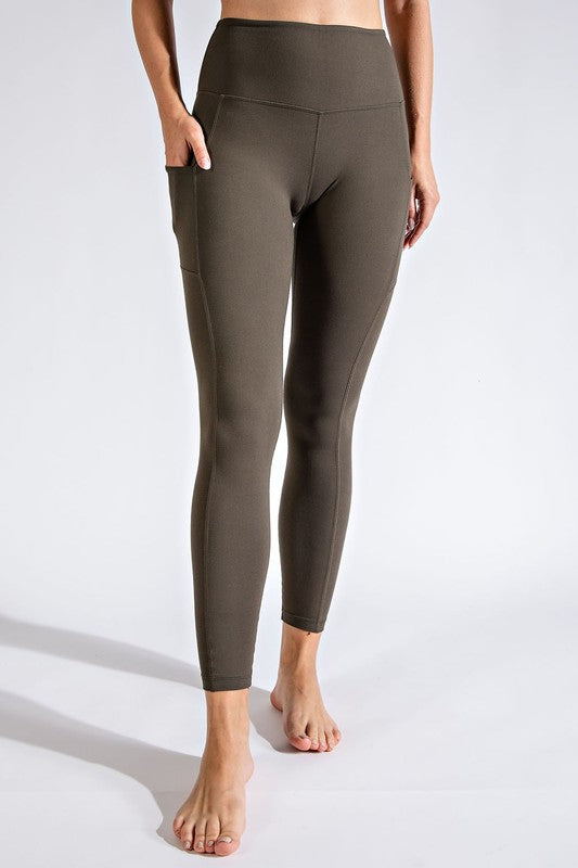 BUTTER LEGGINGS WITH SIDE POCKETS