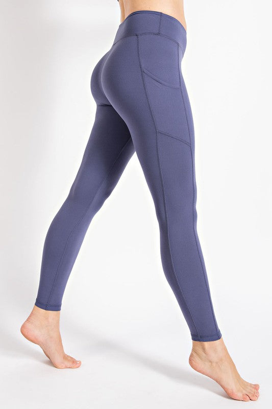 BUTTER LEGGINGS WITH SIDE POCKETS