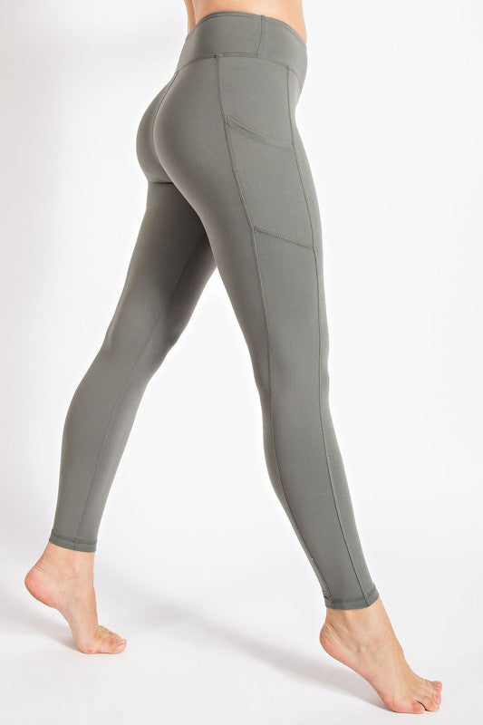 BUTTER LEGGINGS WITH SIDE POCKETS