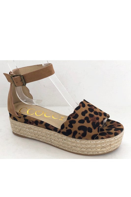 The Purr-fect Leopard Sandal