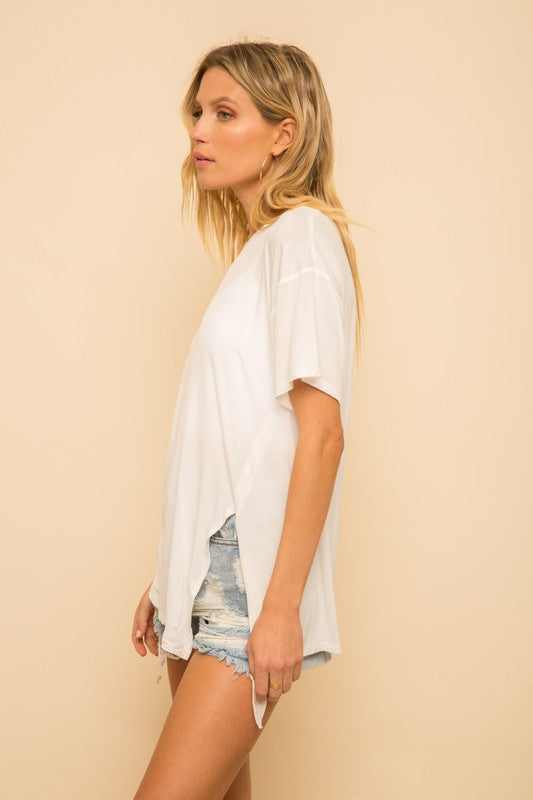 Simply White Top - LARGE