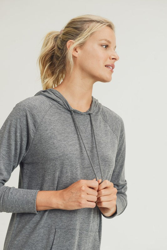 Crisp Morning Hoodie in Grey - 3XL
