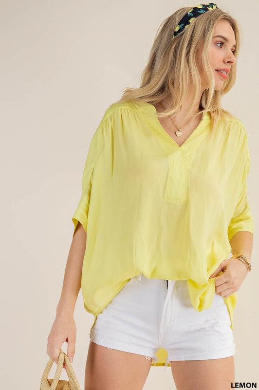 Fresh Cut Top in Lemon
