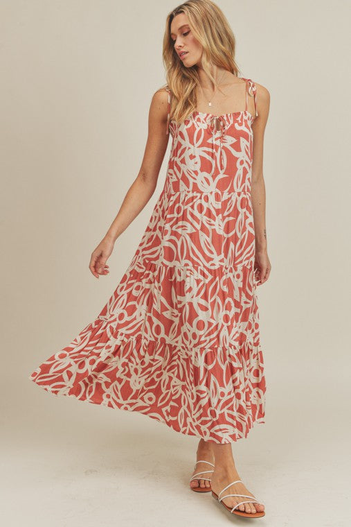 Caribbean Cutie Maxi in Coral