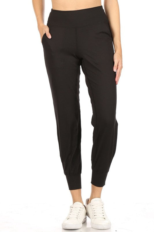 Be In The Moment Joggers in Black