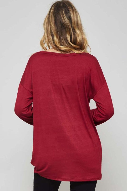 Game Day Tee in Red