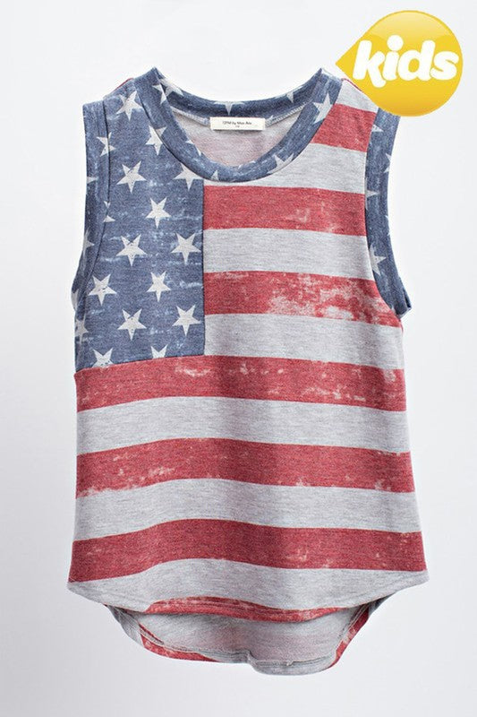 Kid's American Flag Tank