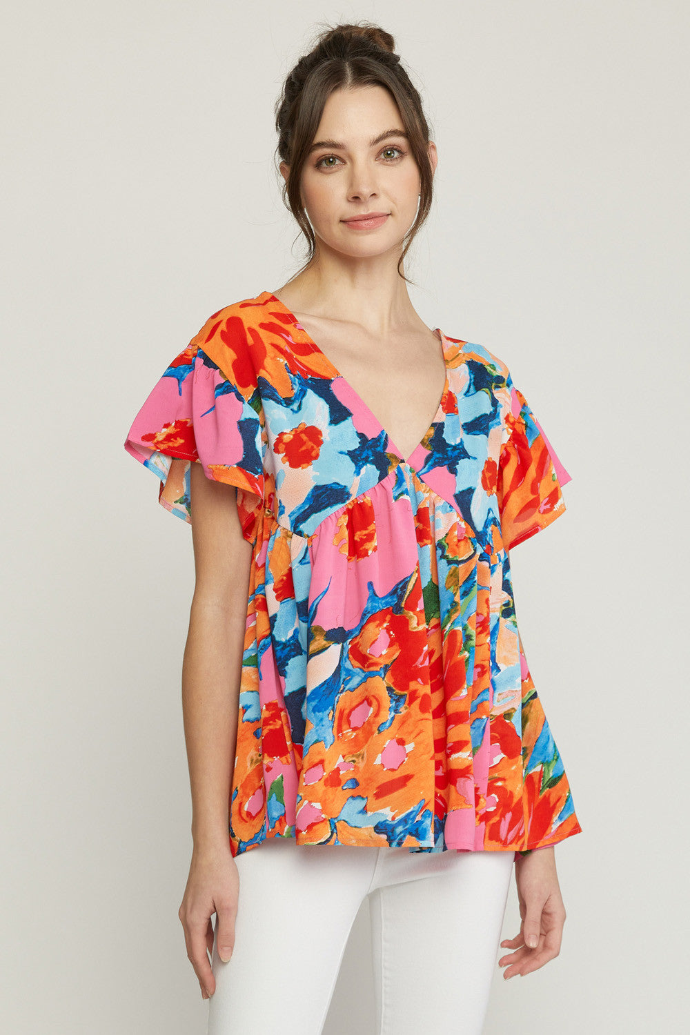 Taste Of Summer Floral Top