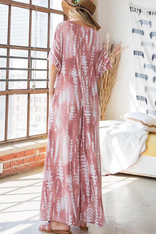 Relax & Unwind Jumpsuit in Terrecotta - small