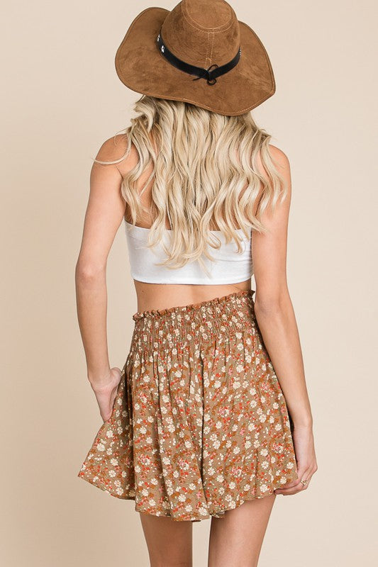 Wildflower Smocked Shorts