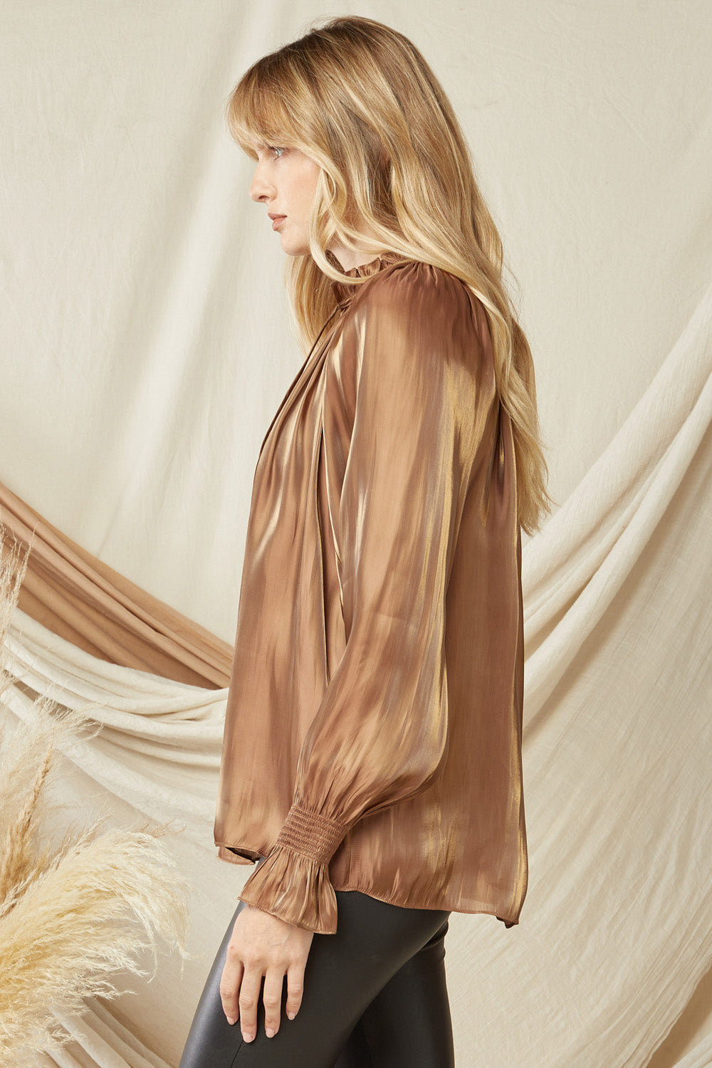 Ready For The Party Top in Mocha