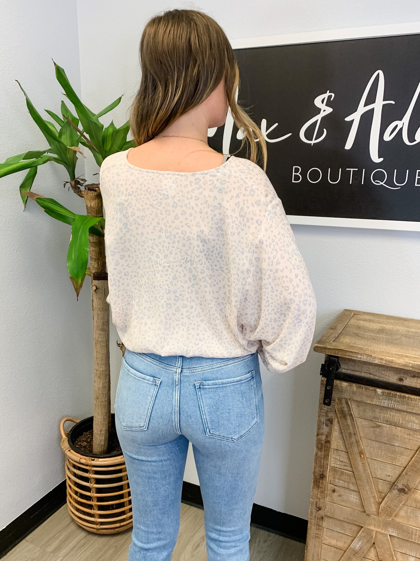 Summer Leopard Top - small