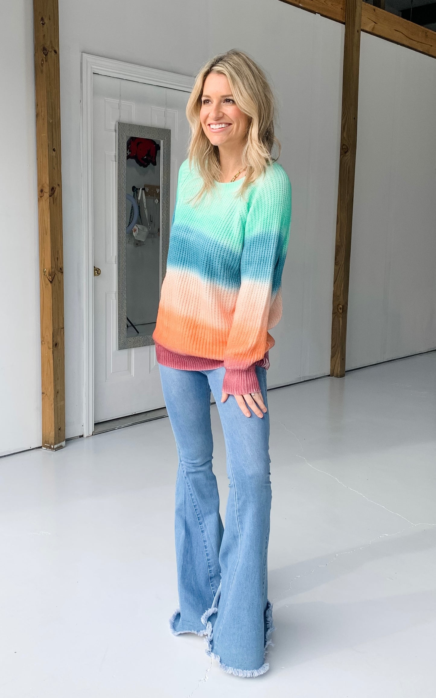 Eye-Catching Striped Sweater