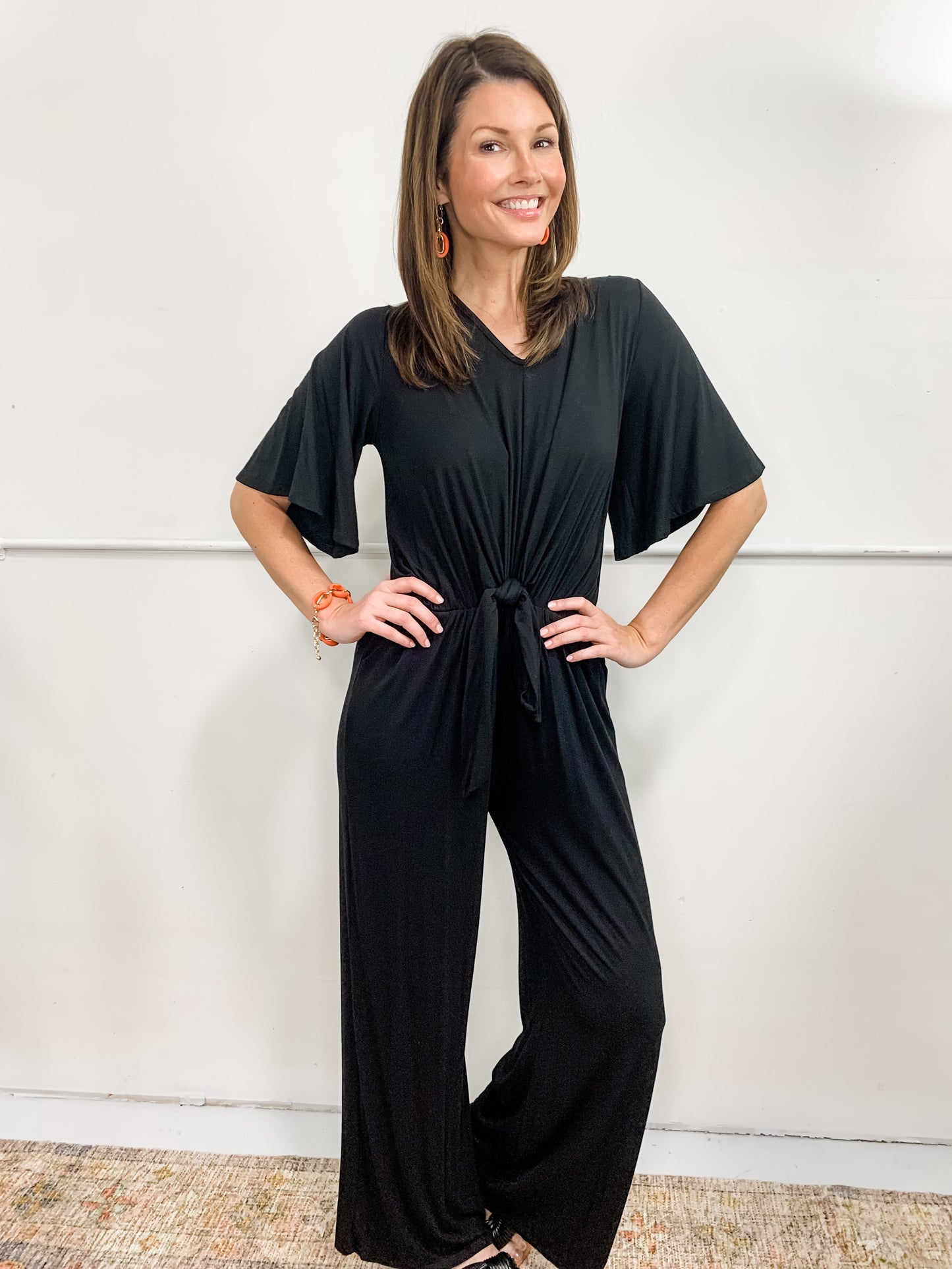 Good Times Jumpsuit in Black - XL