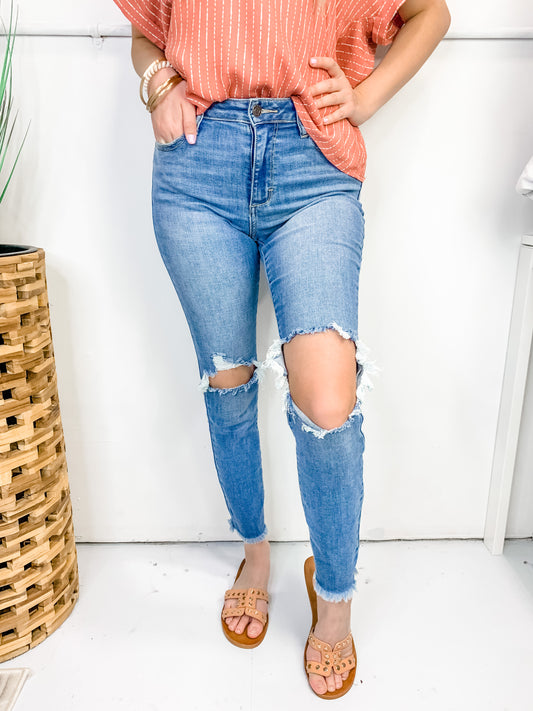Denim Daze Skinnies - size 11