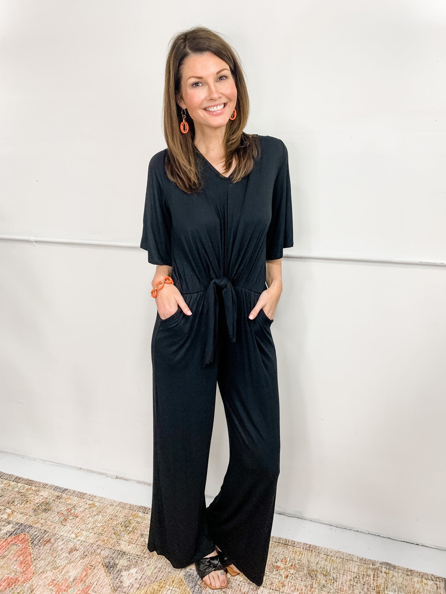 Good Times Jumpsuit in Black - XL