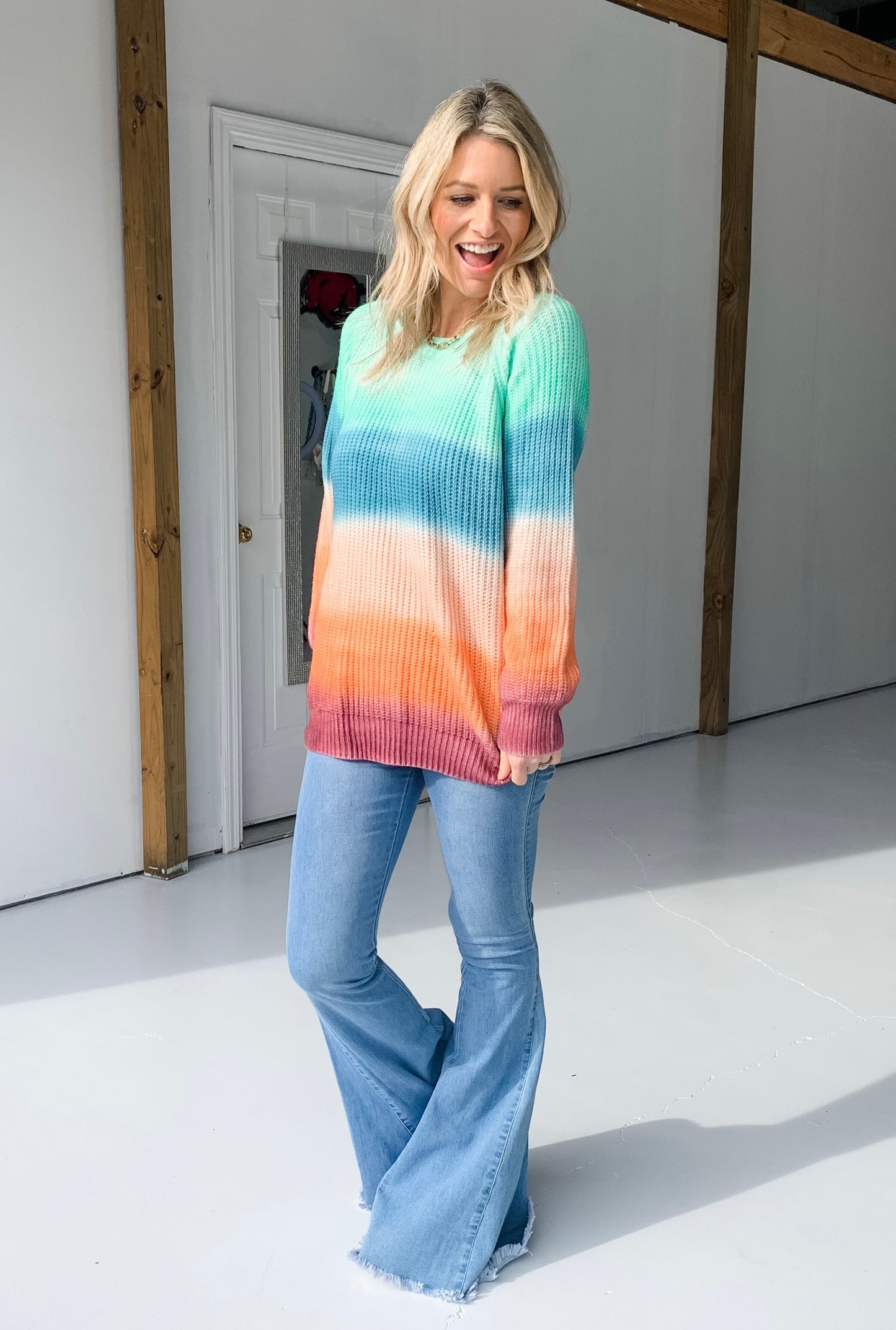 Eye-Catching Striped Sweater