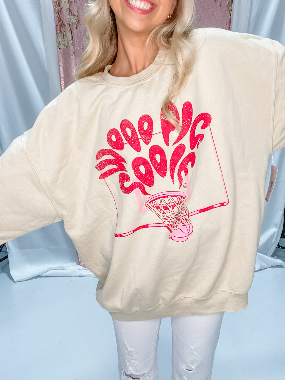 Wooo Pig Sooie Basketball Sweatshirt