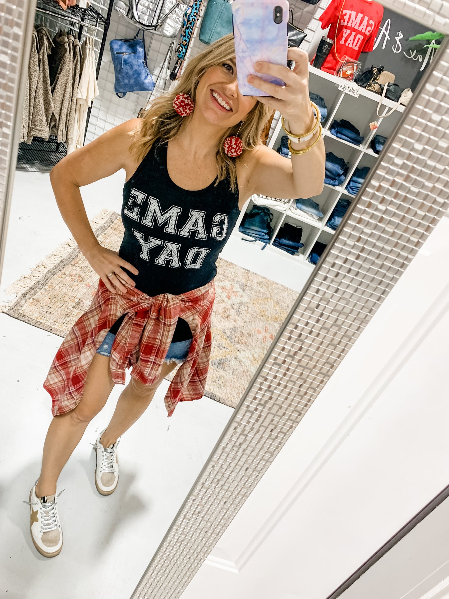 GAME DAY Racerback Tank