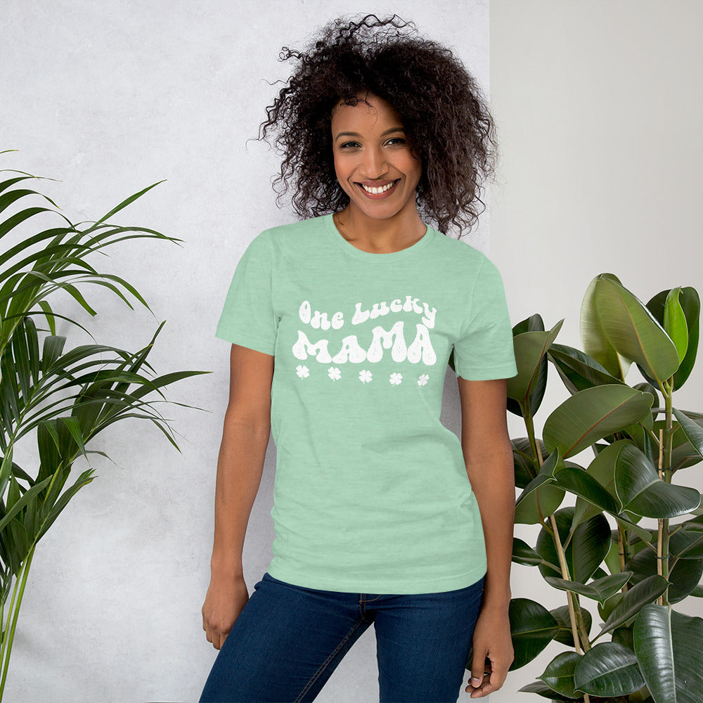 One Lucky Mama Shamrock Tee