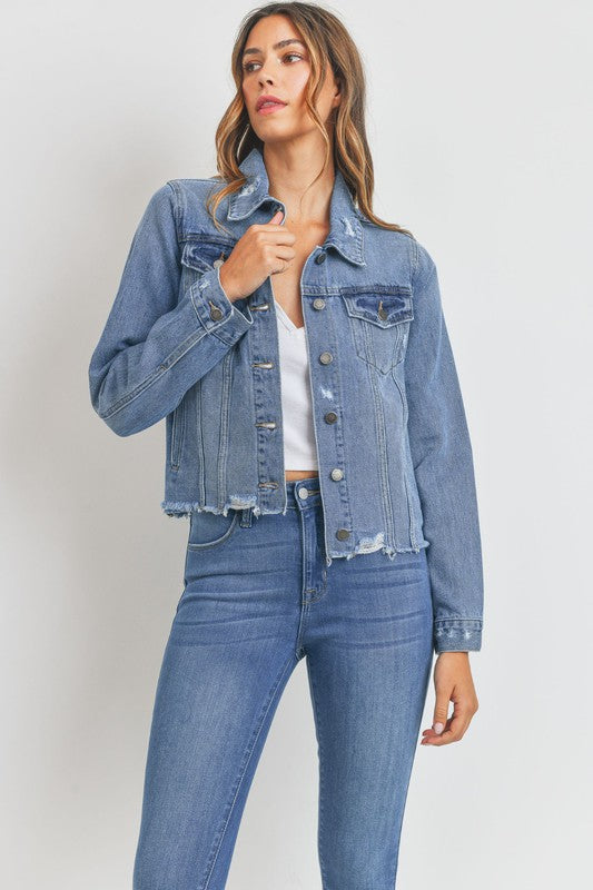 Vintage Twist Denim Jacket