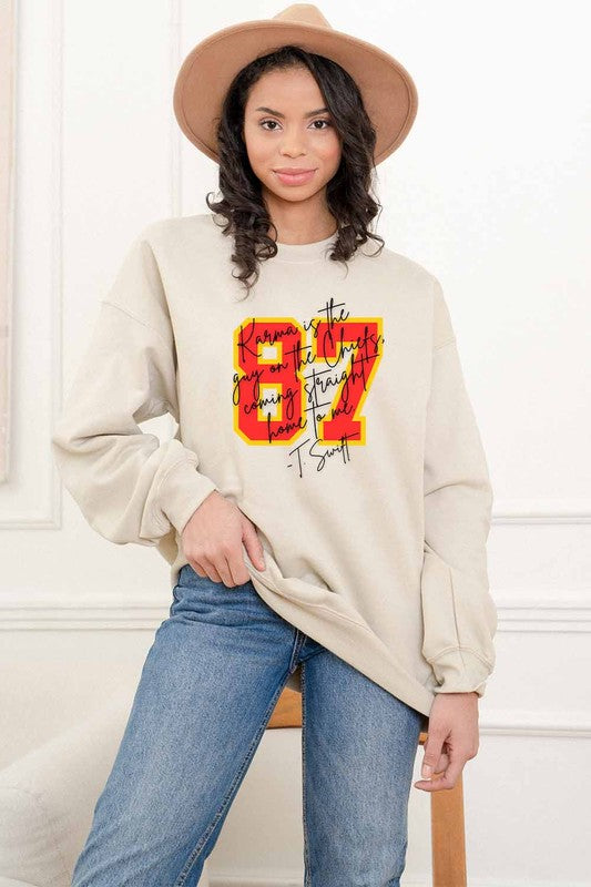 87 Karma Taylor Fleece Sweatshirt