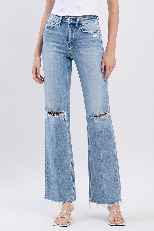Glorietta Slim Wide Leg Jeans