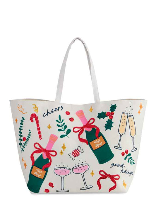 BUBBLES GIFTING TOTE,MULTI