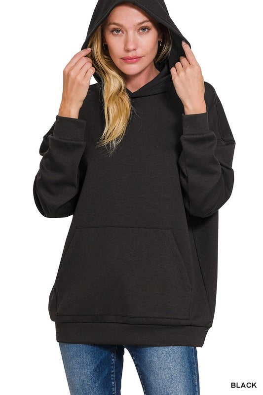 Scuba Hoodie in Black