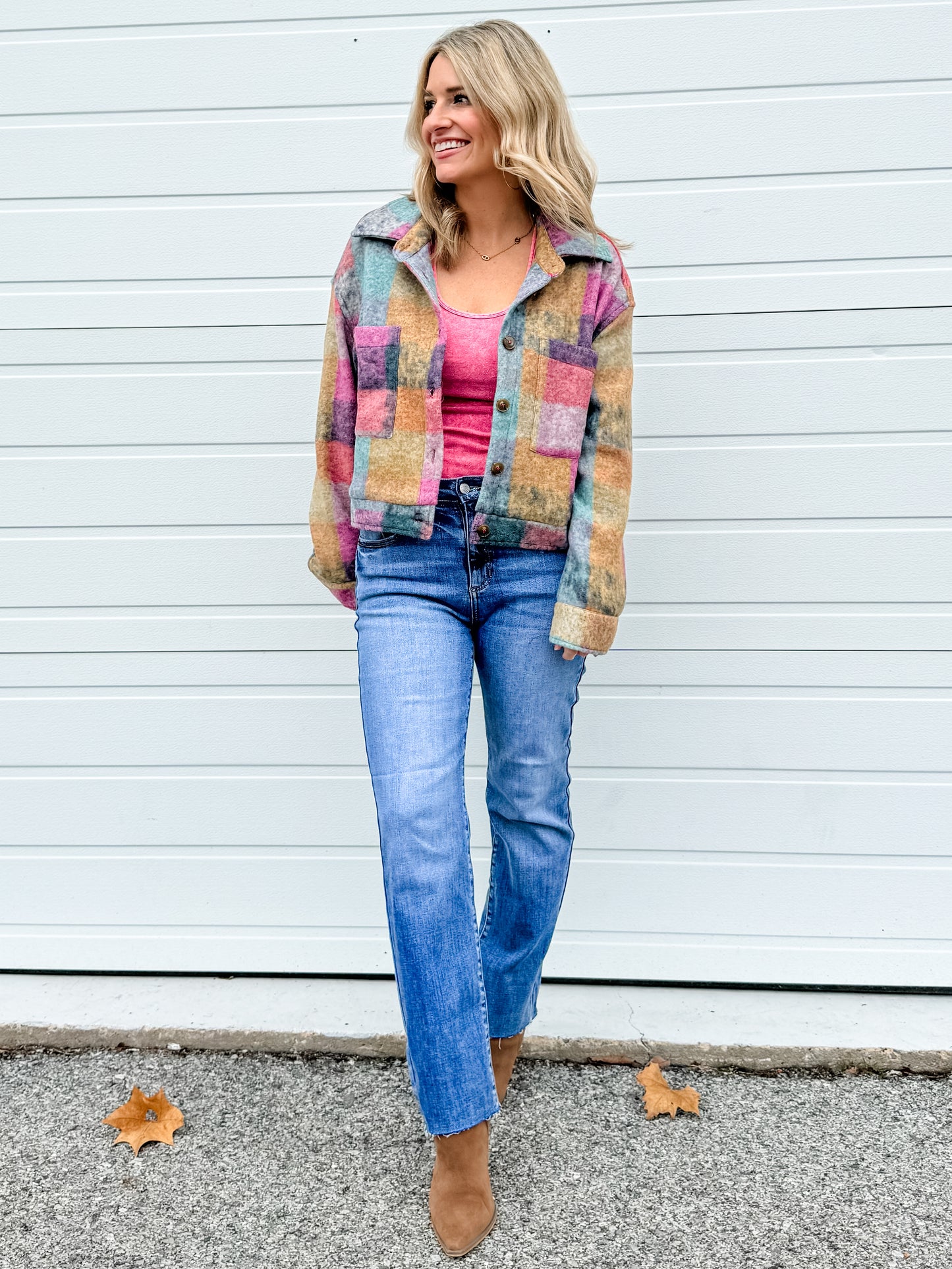 Most Fun Colorful Cropped Jacket