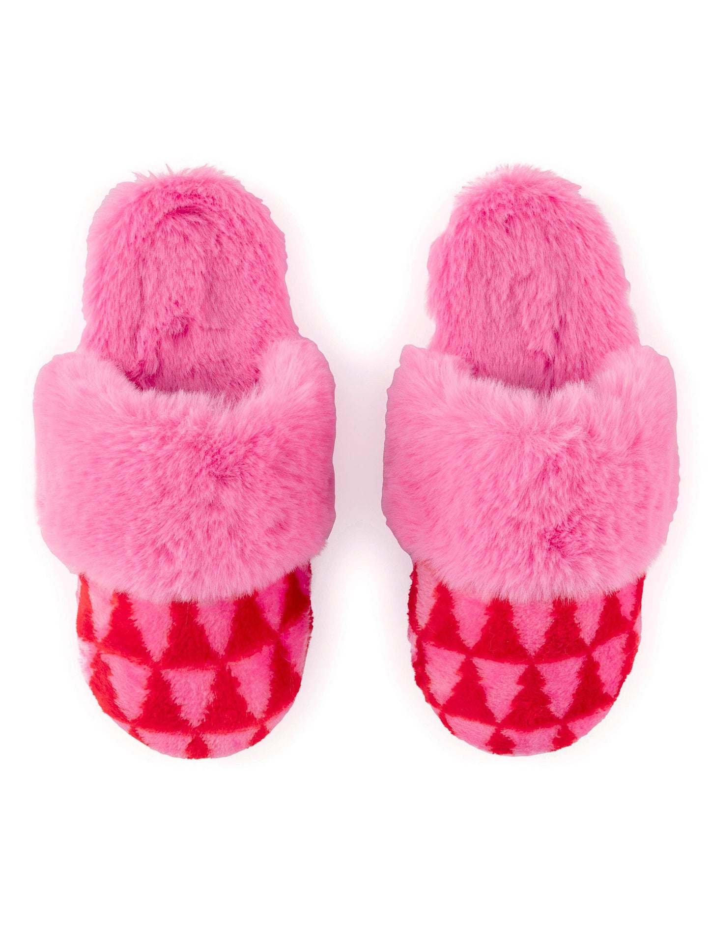 FELICITY TREES SLIPPERS, PINK: S/M
