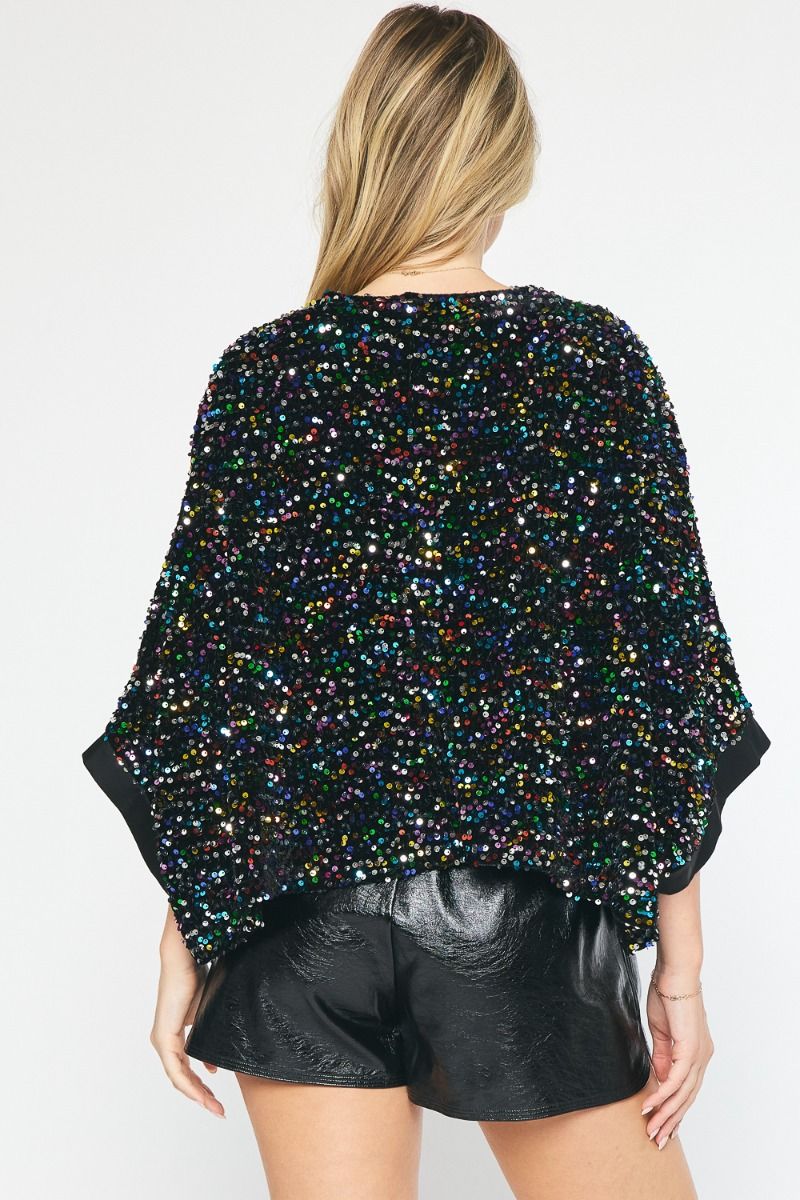 Sparkle The Night Away Sequin Top