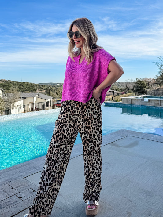 Spotted & Chic Leopard Pants