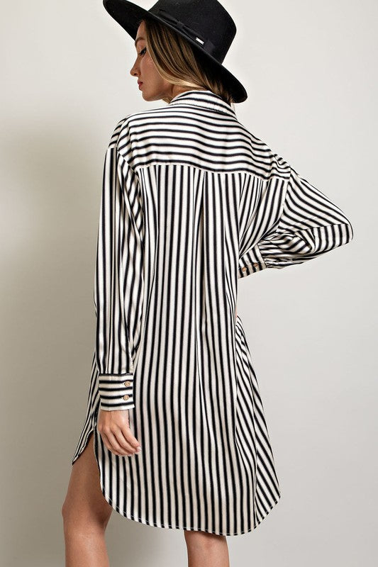 Dress in Style Striped Dress