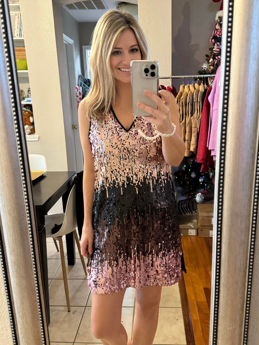 Sparkle and Shine Sequin Dress