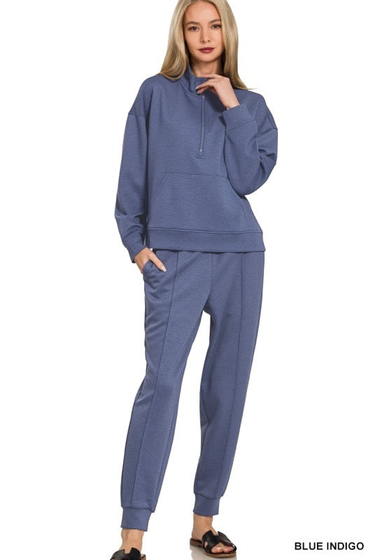 Cloud Nine Scuba Set in Blue Indigo