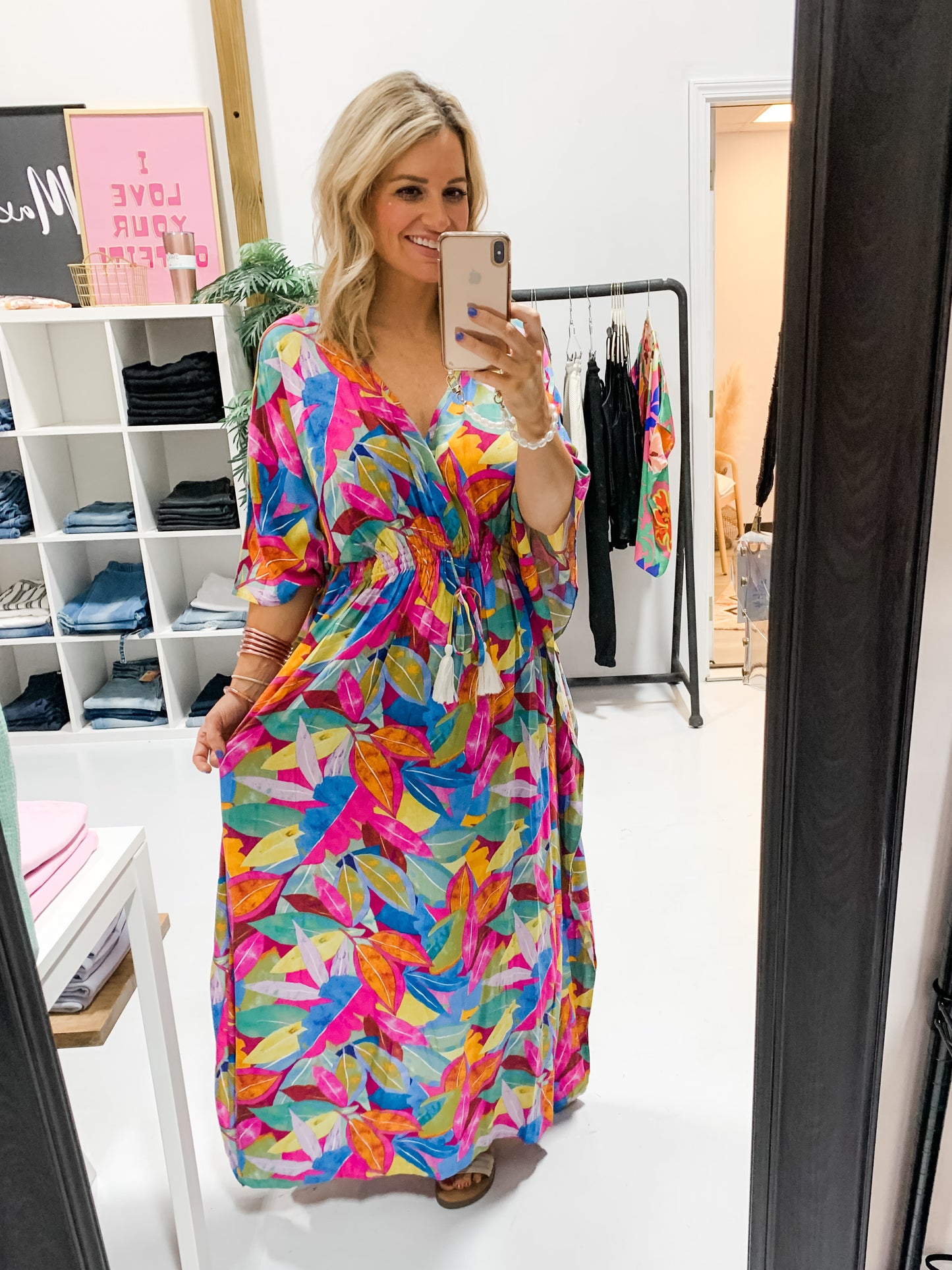 Jet Off In Style Maxi Dress