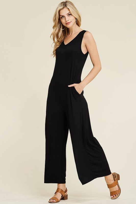 You're the One Sleeveless Jumpsuit - XL