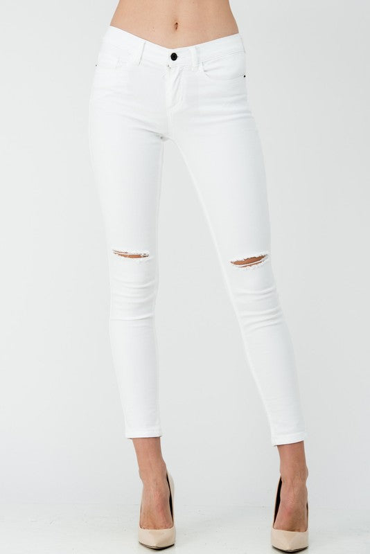 Classic White Jeans