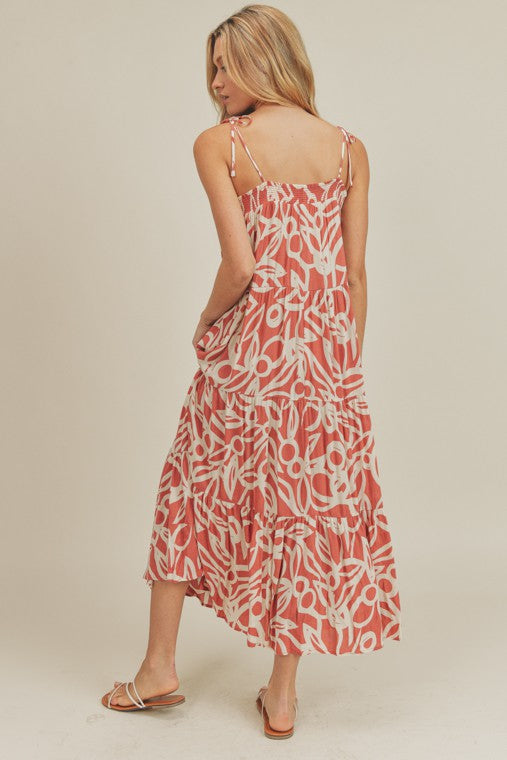 Caribbean Cutie Maxi in Coral