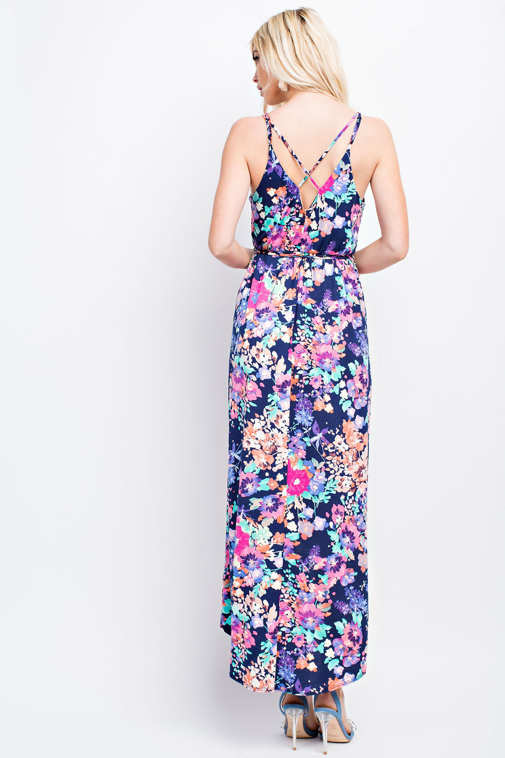 Gorgeous Floral Wrap Dress – Max & Addy