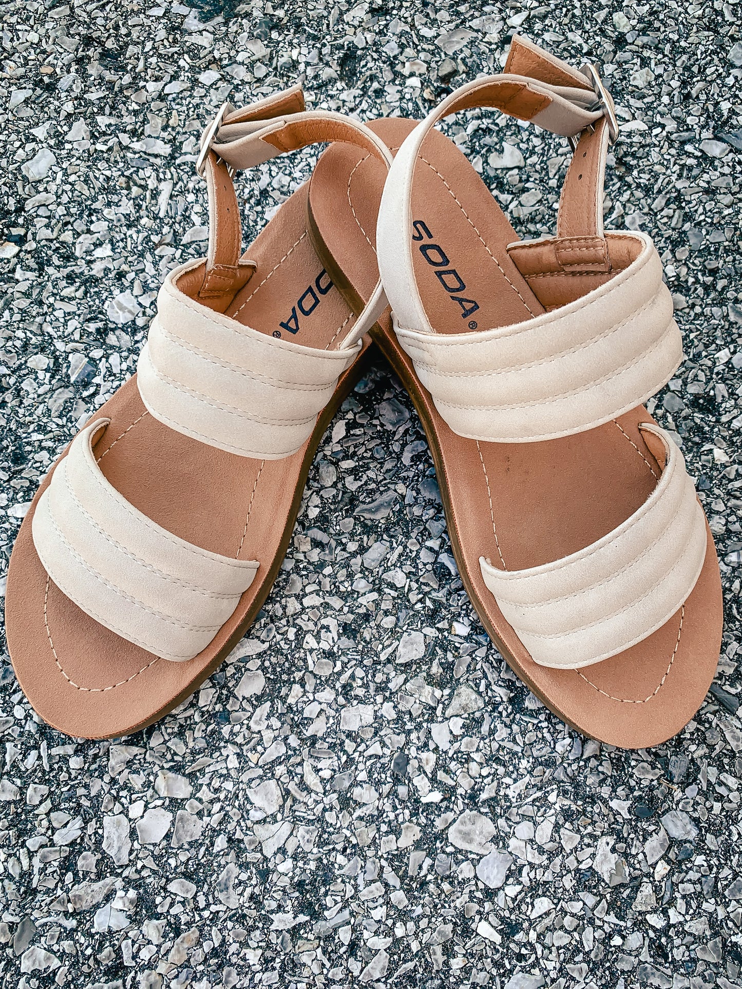 Ginny Sandals in Sand