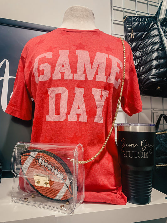 Game Day Tee in Red Star