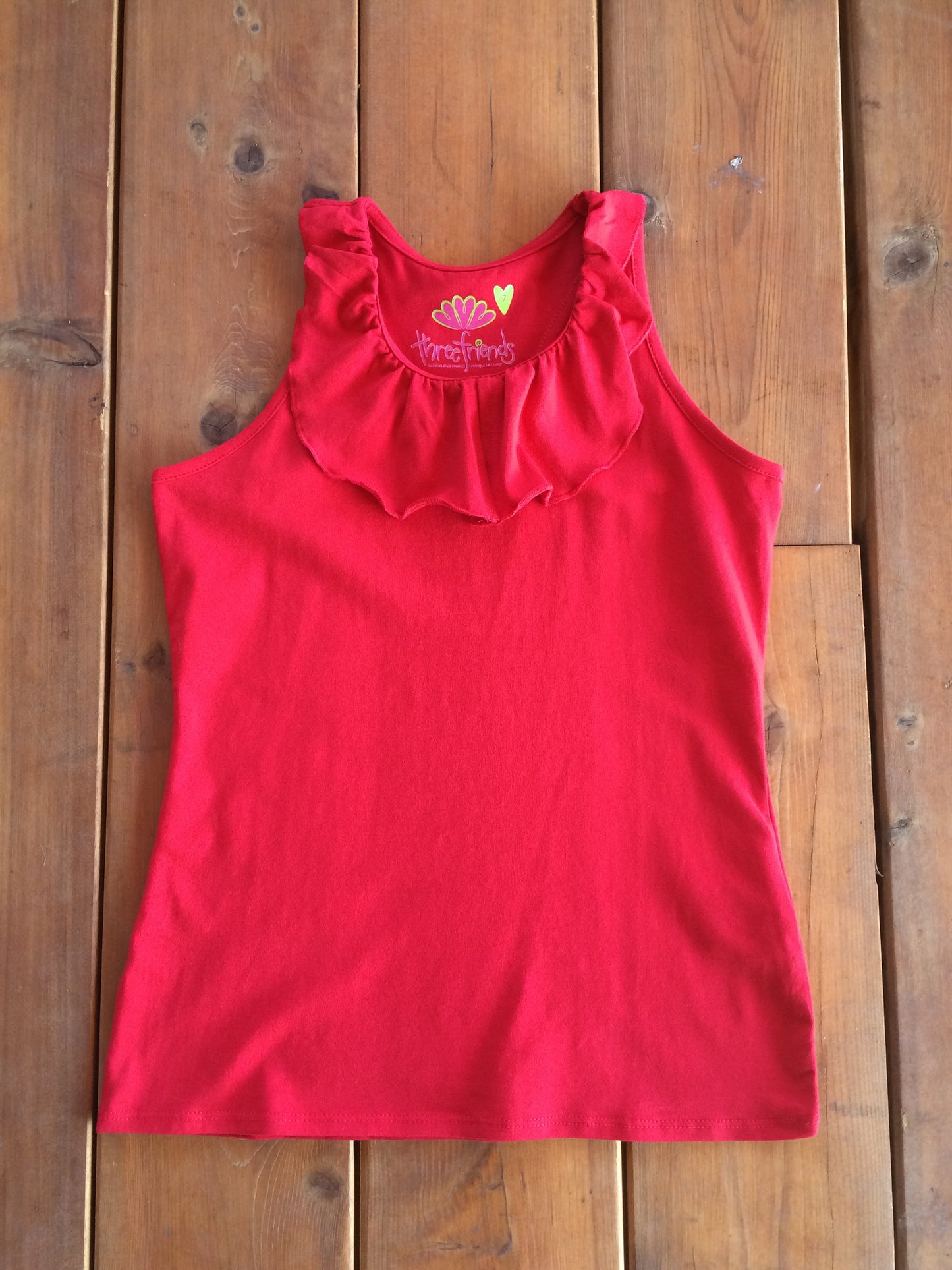 Baylor Racerback Top in Red